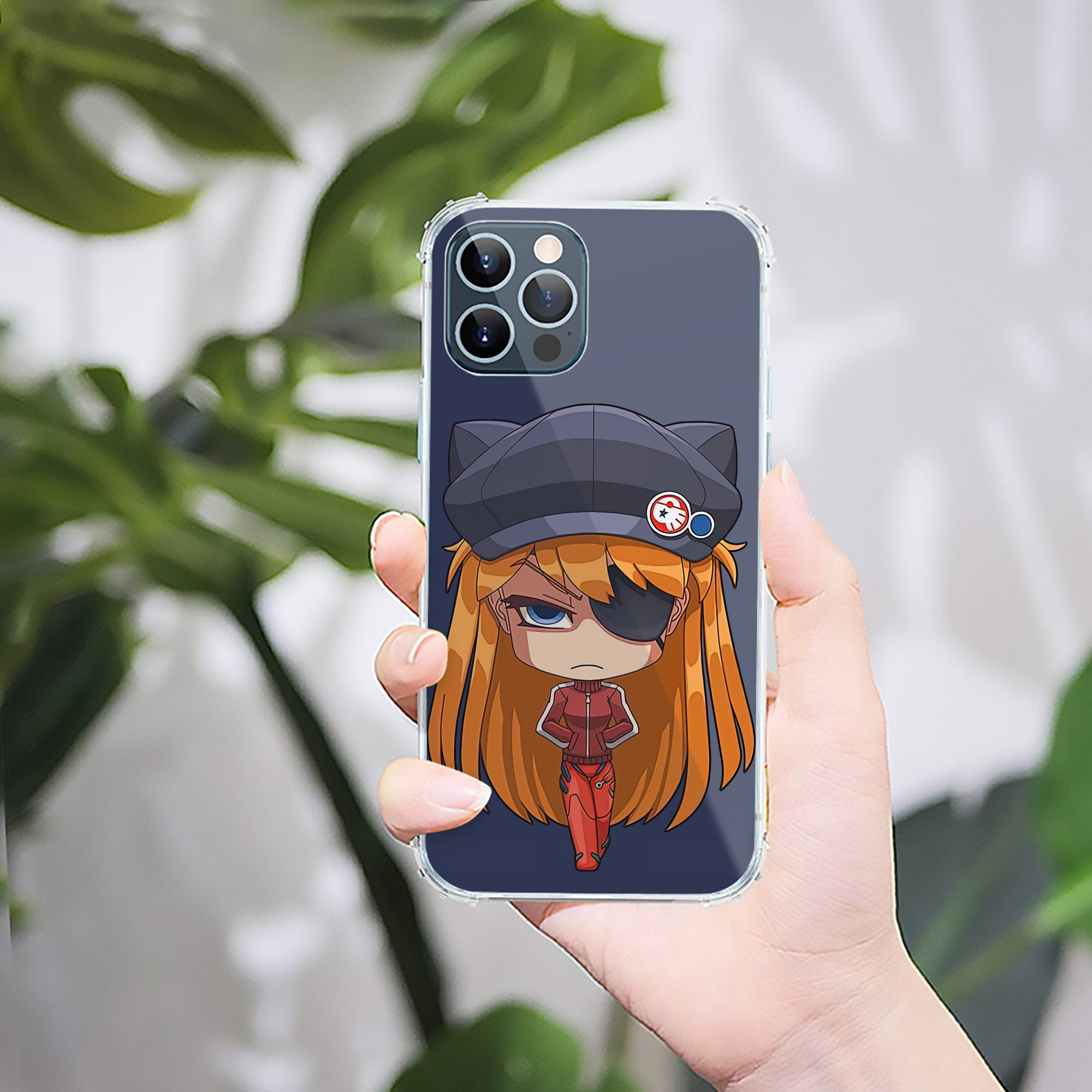 （画像用） EVA 新世紀エヴァンゲリオン 【iPhone 12シリーズ対応】透明スマホケース（クリアソフトケース）